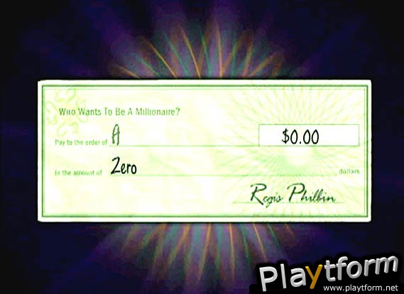 Who Wants to Be a Millionaire 2nd Edition (PlayStation)