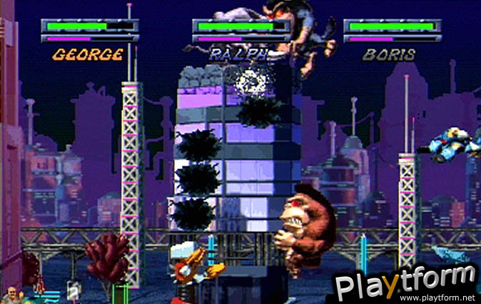 Rampage Through Time (PlayStation)