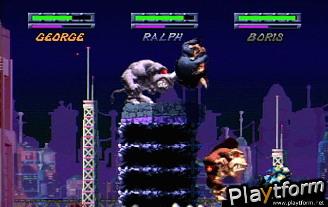 Rampage Through Time (PlayStation)