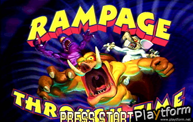 Rampage Through Time (PlayStation)