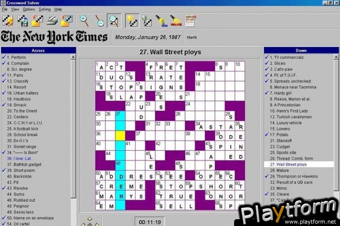 The New York Times Crossword Puzzles (PC)