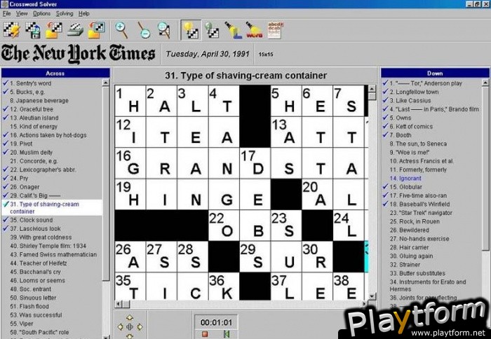 The New York Times Crossword Puzzles (PC)