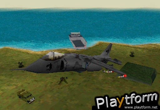 Eagle One: Harrier Attack (PlayStation)