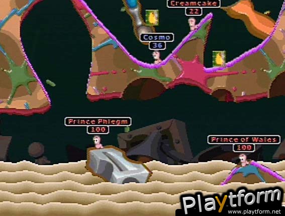 Worms Armageddon (Nintendo 64)