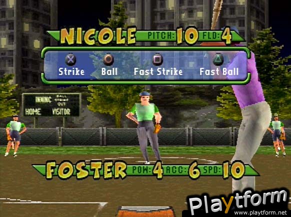 Sammy Sosa Softball Slam (PlayStation)