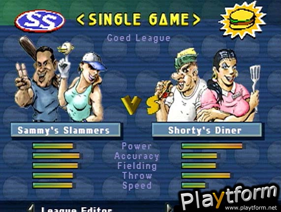 Sammy Sosa Softball Slam (PlayStation)