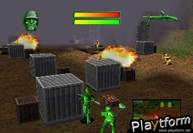 Army Men: Sarge's Heroes (PlayStation)