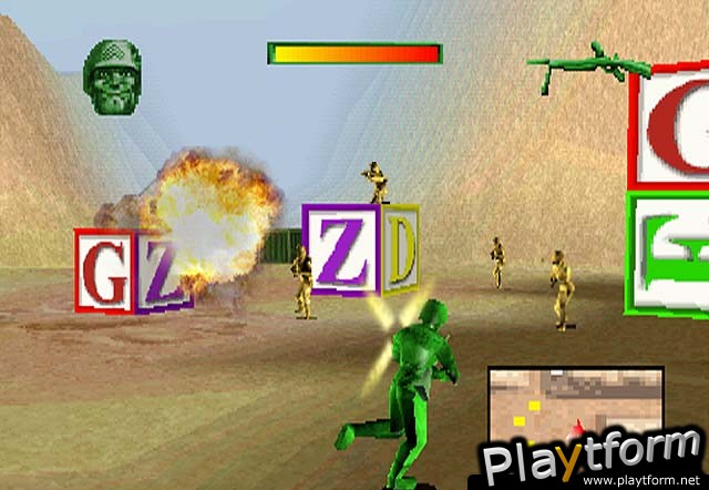 Army Men: Sarge's Heroes (PlayStation)