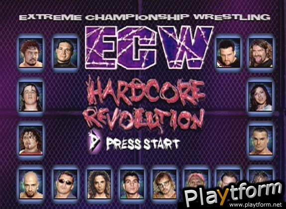 ECW Hardcore Revolution (PlayStation)