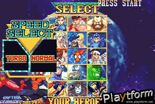 Marvel vs. Capcom: Clash of Super Heroes (PlayStation)