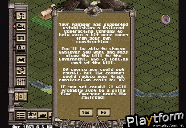 Railroad Tycoon II (PlayStation)