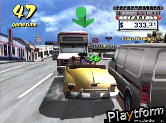 Crazy Taxi (Dreamcast)