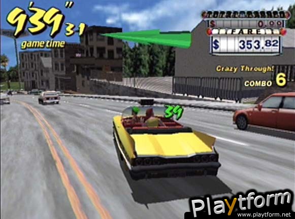 Crazy Taxi (Dreamcast)