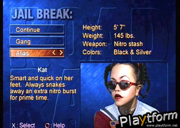 Road Rash: Jailbreak (PlayStation)