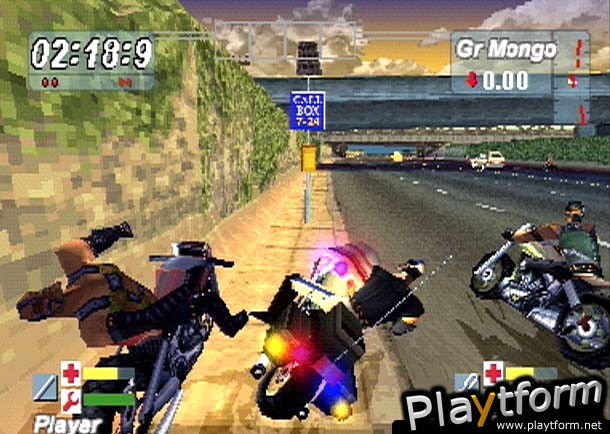 Road Rash: Jailbreak (PlayStation)