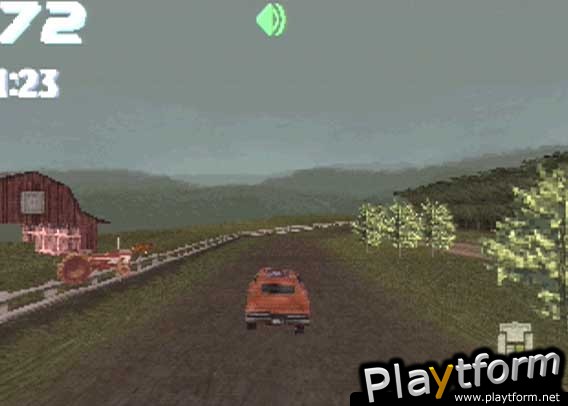 The Dukes of Hazzard: Racing for Home (PlayStation)