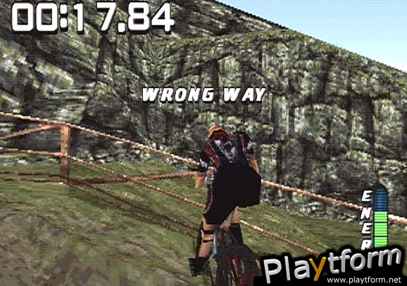 No Fear Downhill Mountain Biking (PlayStation)