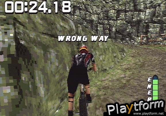 No Fear Downhill Mountain Biking (PlayStation)