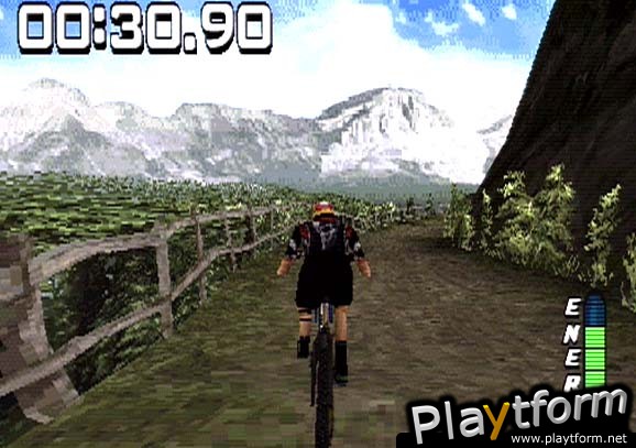 No Fear Downhill Mountain Biking (PlayStation)