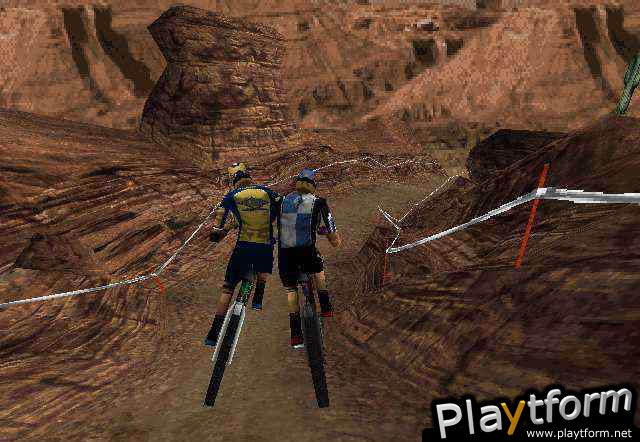 No Fear Downhill Mountain Biking (PlayStation)