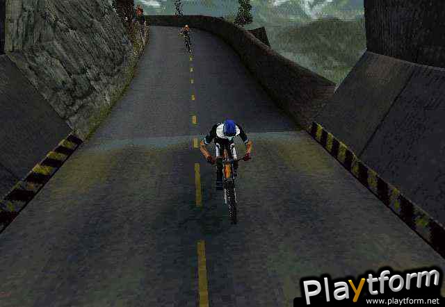 No Fear Downhill Mountain Biking (PlayStation)