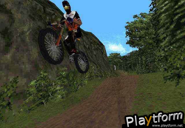 No Fear Downhill Mountain Biking (PlayStation)