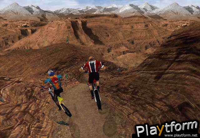 No Fear Downhill Mountain Biking (PlayStation)