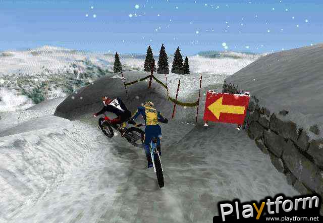 No Fear Downhill Mountain Biking (PlayStation)