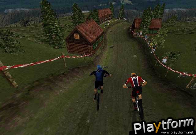 No Fear Downhill Mountain Biking (PlayStation)