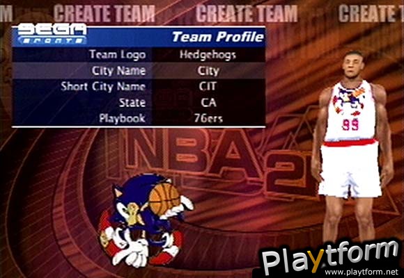 NBA 2K (Dreamcast)