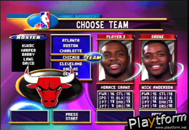 NBA Showtime: NBA on NBC (Nintendo 64)