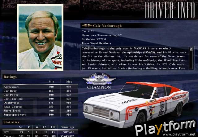 NASCAR Legends (PC)