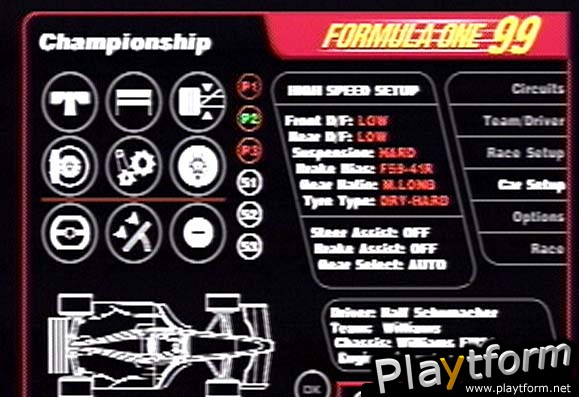 Formula One 99 (PlayStation)