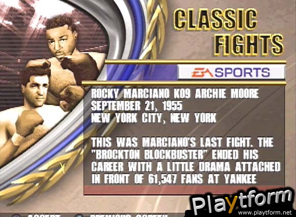 Knockout Kings 2000 (PlayStation)