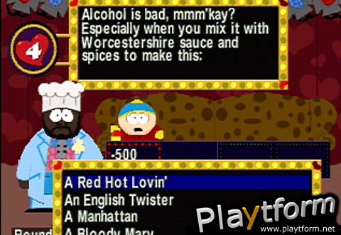 South Park: Chef's Luv Shack (PlayStation)