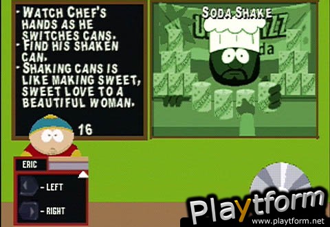 South Park: Chef's Luv Shack (PlayStation)