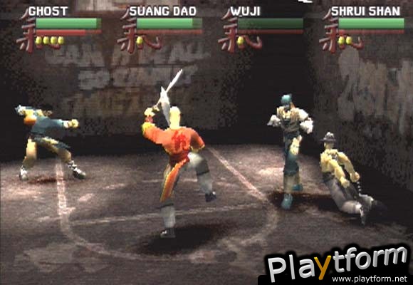 Wu-Tang: Shaolin Style (PlayStation)