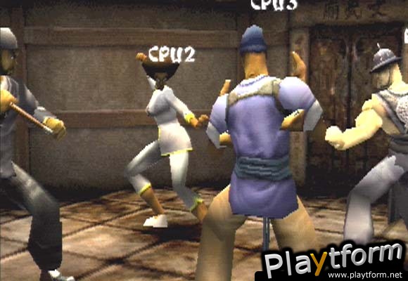 Wu-Tang: Shaolin Style (PlayStation)