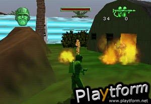 Army Men: Sarge's Heroes (Nintendo 64)