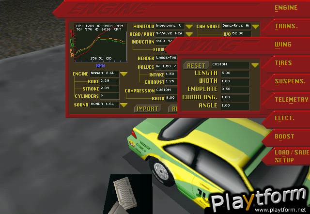 NIRA Intense Import Drag Racing (PC)