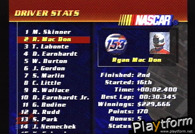 NASCAR 2000 (PlayStation)