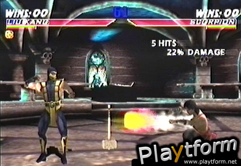 Mortal Kombat Gold (Dreamcast)