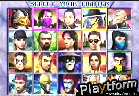 Mortal Kombat Gold (Dreamcast)