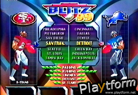 NFL Blitz 2000 (Dreamcast)