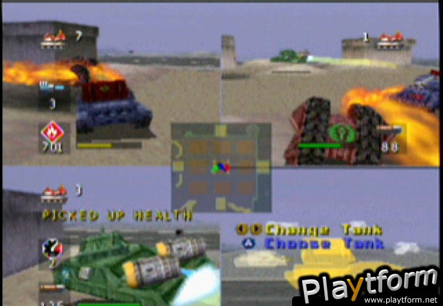 BattleTanx: Global Assault (Nintendo 64)