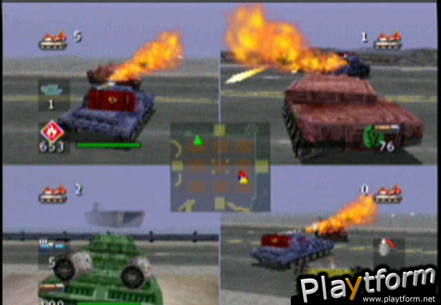 BattleTanx: Global Assault (Nintendo 64)