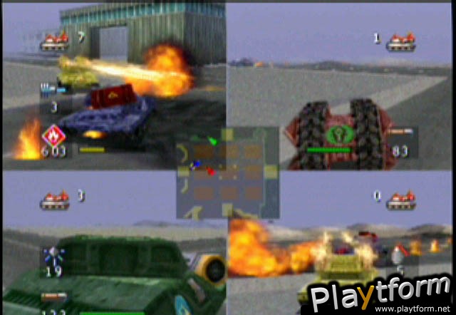 BattleTanx: Global Assault (Nintendo 64)