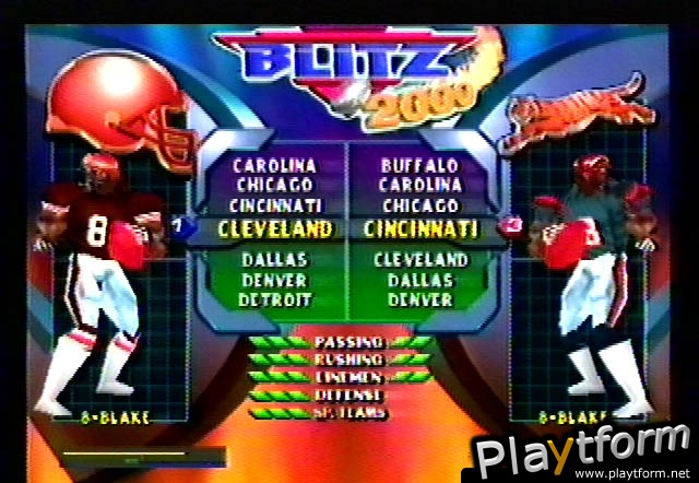 NFL Blitz 2000 (Nintendo 64)