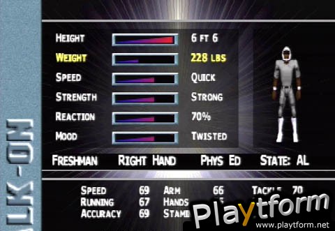 NCAA GameBreaker 2000 (PlayStation)