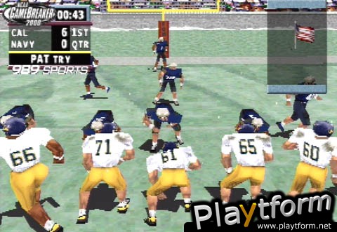 NCAA GameBreaker 2000 (PlayStation)